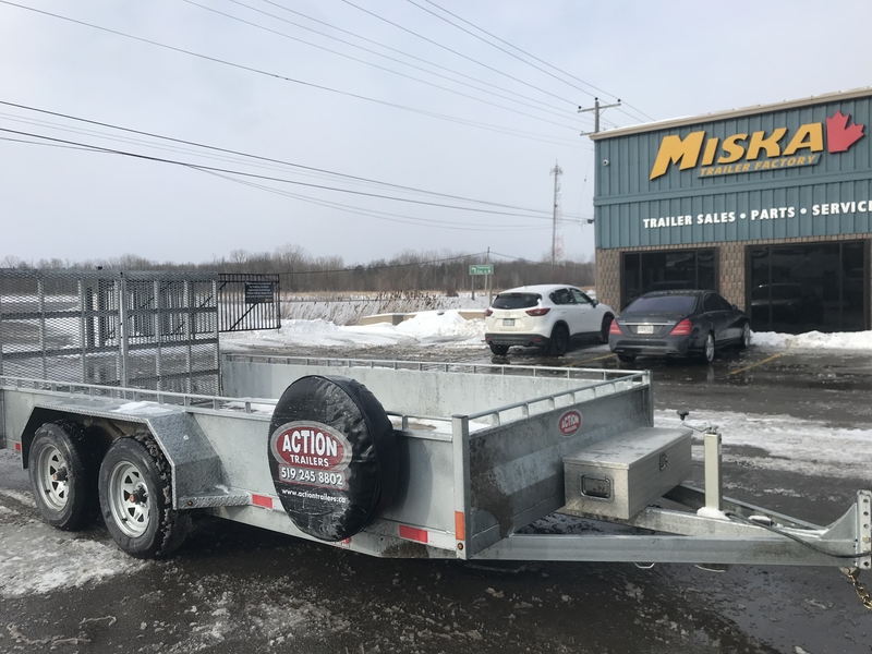 Cargo, Utility Trailers  2026 Bau-Tec Galvanized 7'x14' Landscape Trailer Photo